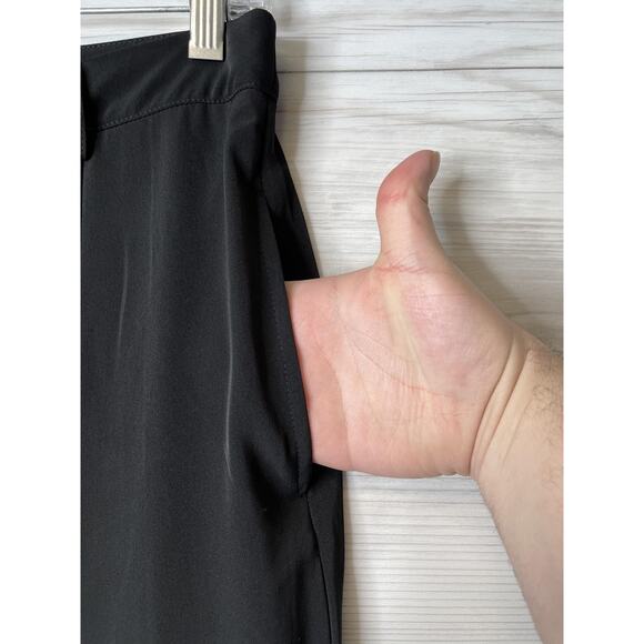 Fashion Nova Pants Womens Large Black High Rise Dress Work Trousers - Picture 3 of 10